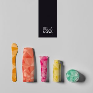 Graphic identity for beauty brand Bella Nova.