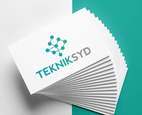 Graphic design for industrial communication company TeknikSyd